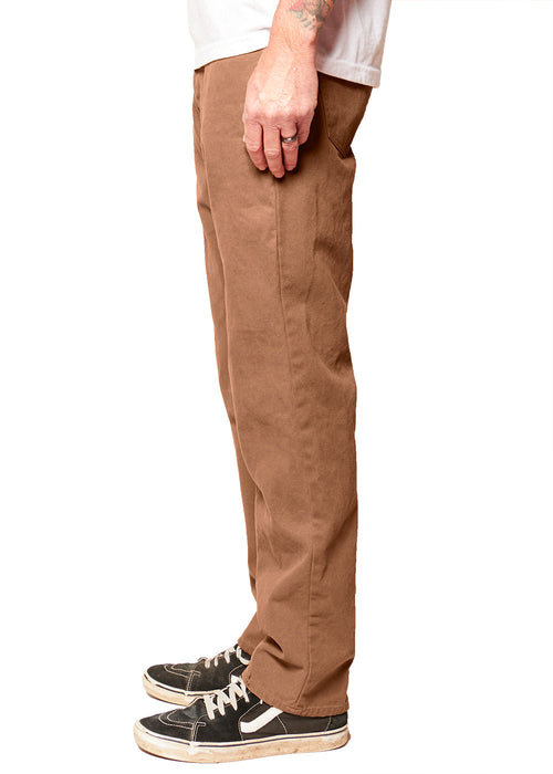 Vissla Border Canvas Pants-Kangaroo