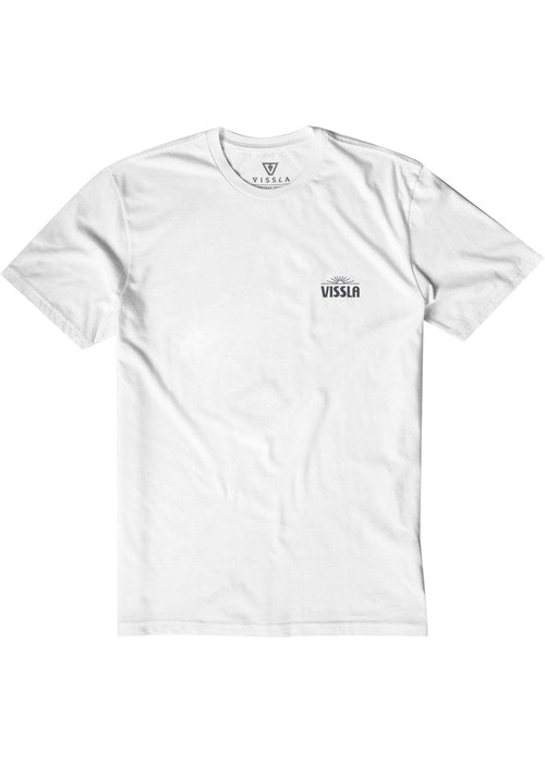 Vissla Quality Goods Heather Tee-White