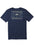 Vissla Amigo Palm Organic Tee-Dark Denim