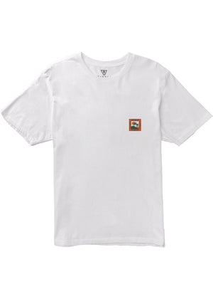 Vissla Sunrise Organic Tee-White— Alternate View