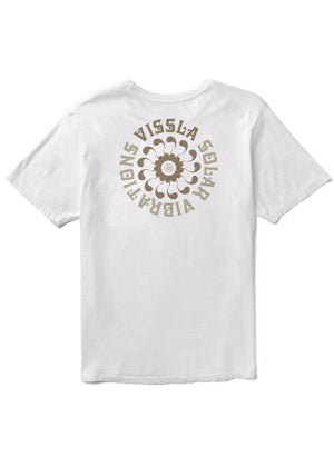 Vissla Solar Spirals Organic Tee-White
