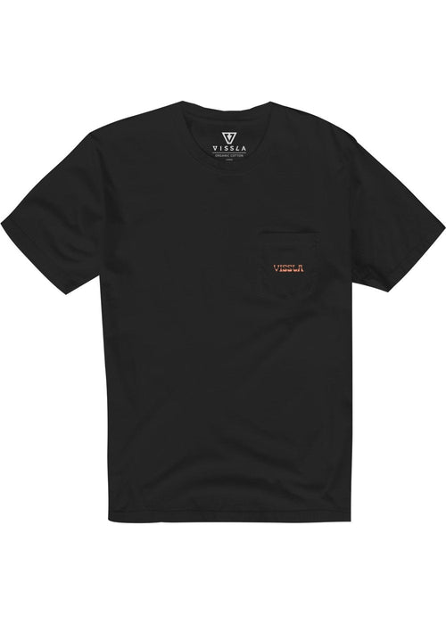 Vissla One World Premium Tee-Black