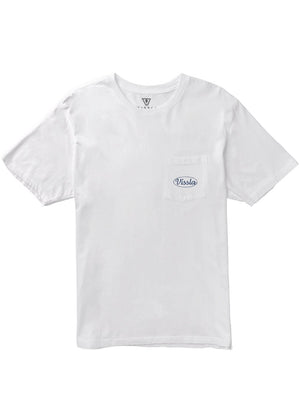 Vissla Shred Services Premium Organic Tee-White