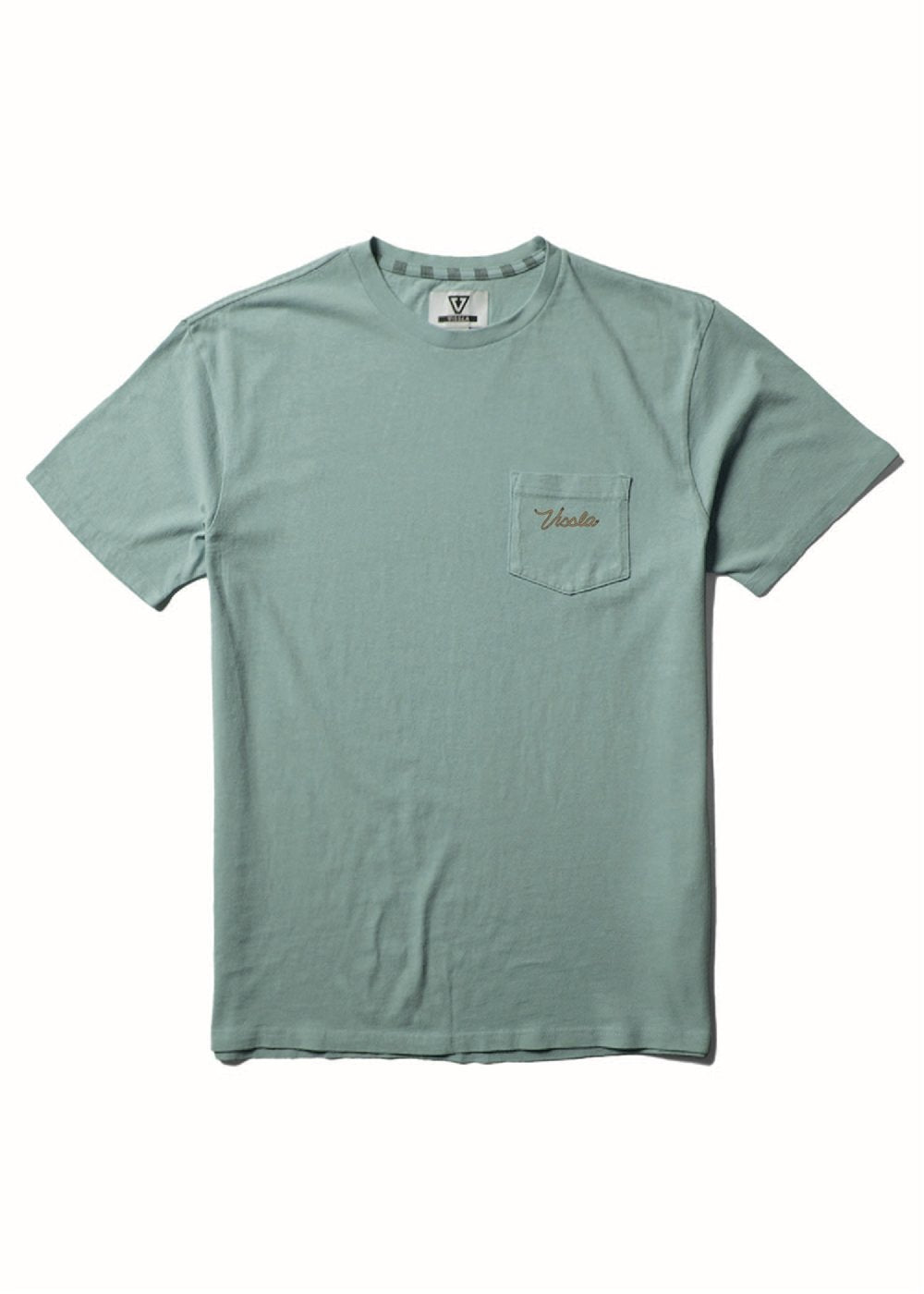Vissla Baja West Pocket Tee-Sea Green