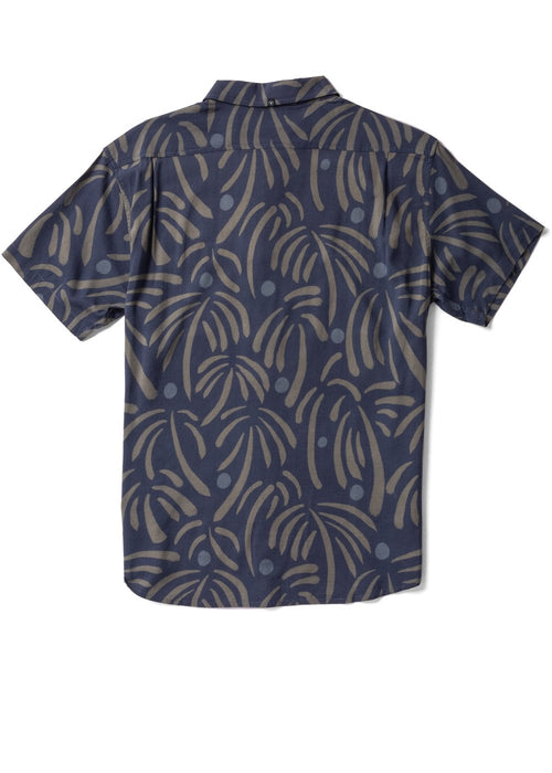 Vissla Primitive Palms Eco SS Shirt-Midnight