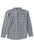 Vissla Central Coast Eco Flannel L/S Shirt-Blue Haze