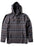 Vissla Descanso Hooded Popover L/S Shirt-Dark Gray