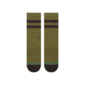 Stance Joven Socks-Dark Green— Alternate View