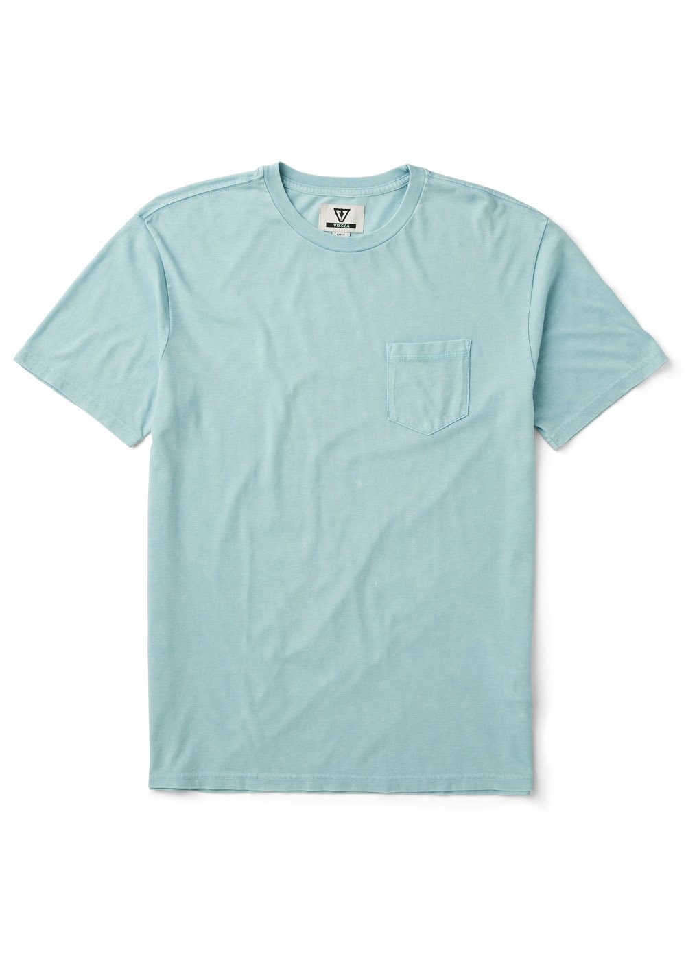 Vissla Solid Sets Cosmic Wash Tee-Pacific Blue