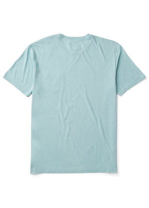 Vissla Solid Sets Cosmic Wash Tee-Pacific Blue