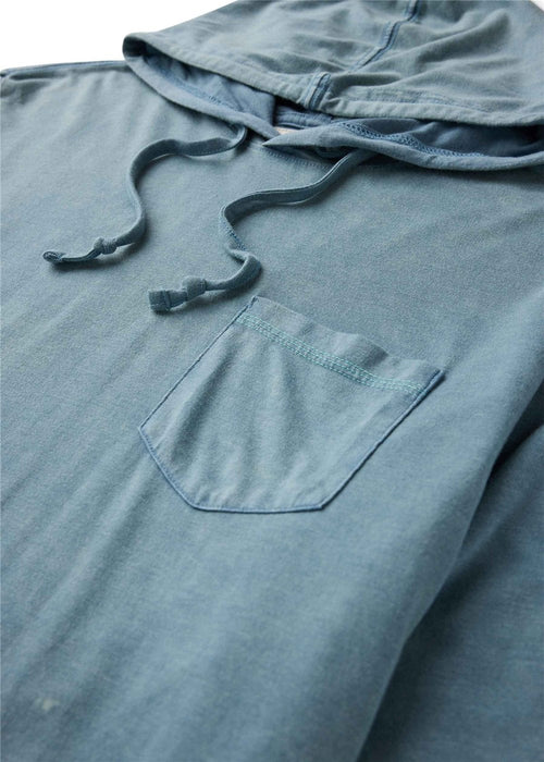 Vissla Solid Sets Knit Pullover Sweatshirt-Blue Haze