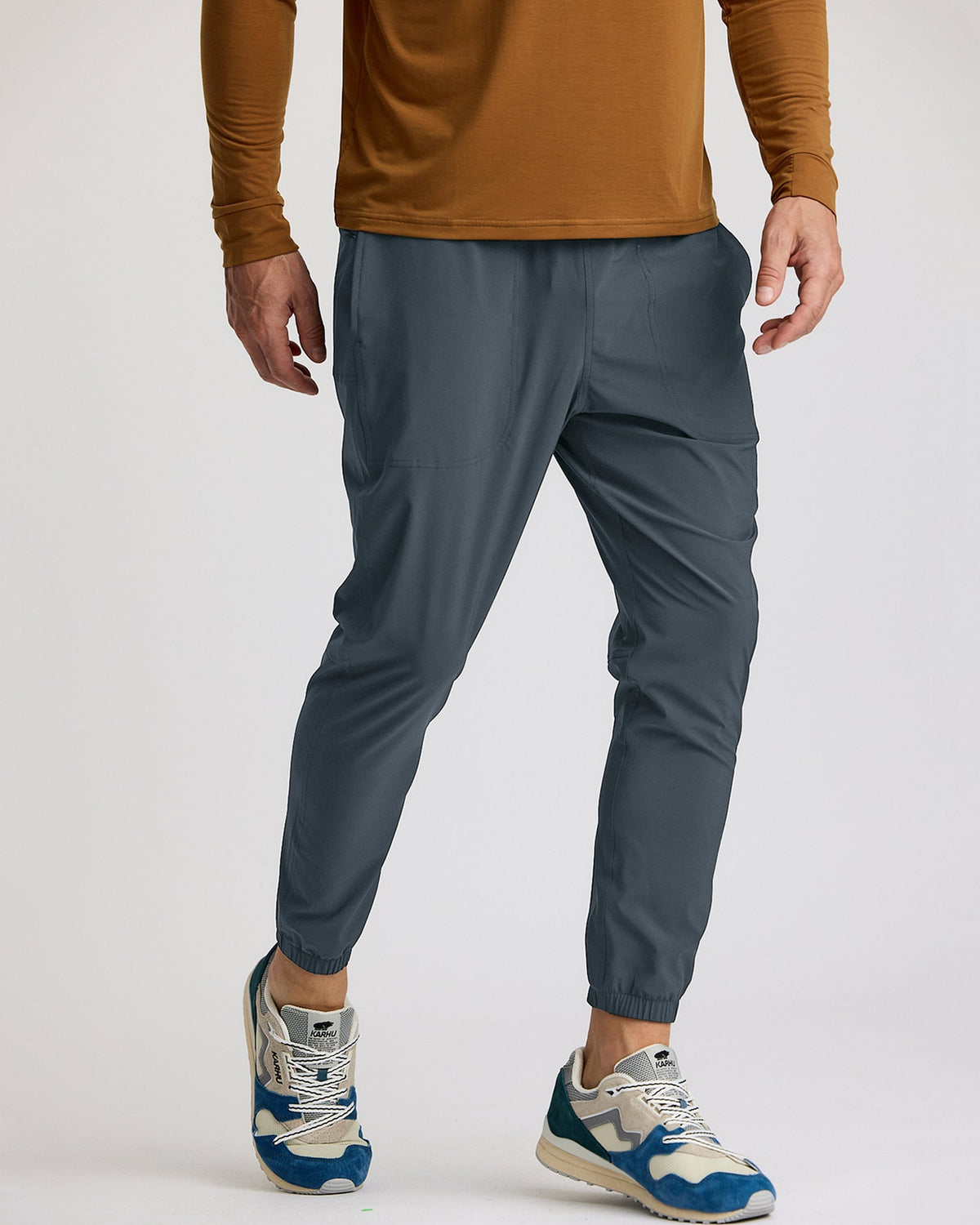 Free Fly Active Breeze Jogger Pants-Storm Cloud