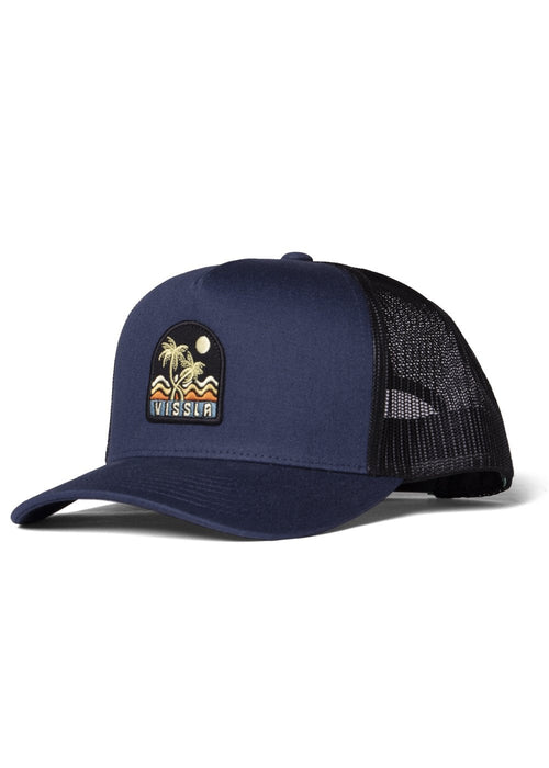 Vissla Solid Selts Eco Trucker Hat-Dark Naval 2