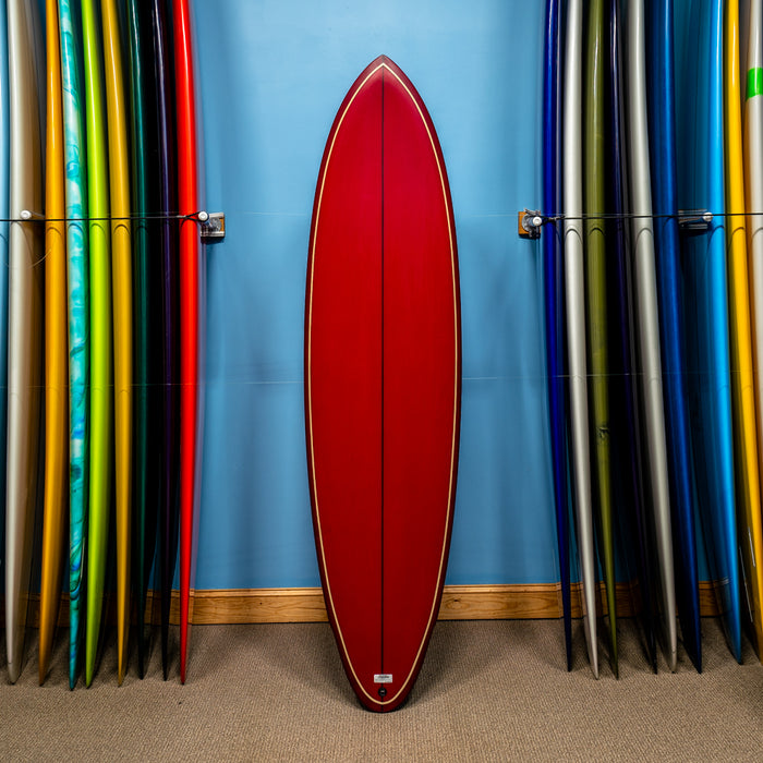 Actual Board: Maurice Cole Reverse Vee Twin Pin PU/Poly 7'1" — 46.8L