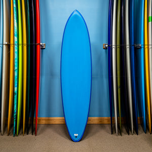 Actual Board: Maurice Cole Reverse Vee Twin Pin PU/Poly 7'3" — 48.9L