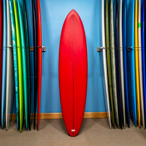 Actual Board: Maurice Cole Reverse Vee Twin Pin PU/Poly 7'9" (Blem) — 58.7L