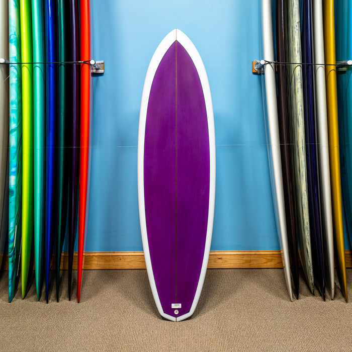 Actual Board: Maurice Cole Reverse Vee Diamond Twin PU/Poly 6'1" — 35.4L