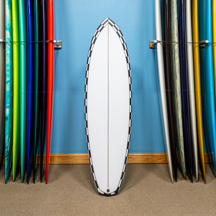 Actual Board: Maurice Cole Reverse Vee Diamond Twin PU/Poly 6'3" — 39.1L