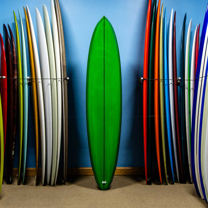 Actual Board: Maurice Cole Reverse Vee Alpha Twin PU/Poly 8'7" — 58L