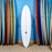 Actual Board: Maurice Cole Reverse Vee Red Dingo PU/Poly 7'6" — 55.3L