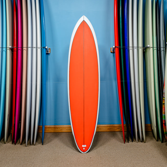 Actual Board: Maurice Cole Reverse Vee Twin Pin PU/Poly 7'3" — 48.5L