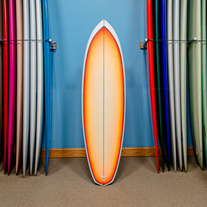 Actual Board: Maurice Cole Reverse Vee Diamond Twin PU/Poly 6'3" — 39.1L