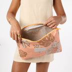 Aloha Collection Papeete Max Pouch-Toffee/Sandstone