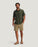 Free Fly Elevate Polo Shirt-Canopy Print Dark Forest