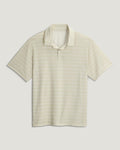 Free Fly Elevate Polo Shirt-Dash Stripe Birch