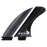FCS II MF Glass Fibre Fusion Tri Fin Set-Smoke/White-Large