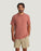 Free Fly Bamboo Flex Pocket Tee-Heather Red Clay