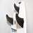 FCS II Mick Fanning PC Twin Fin Set-Black-X-Large