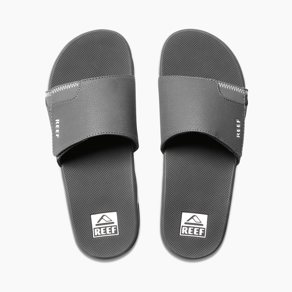 REEF Fanning Slide Sandal-Shadow
