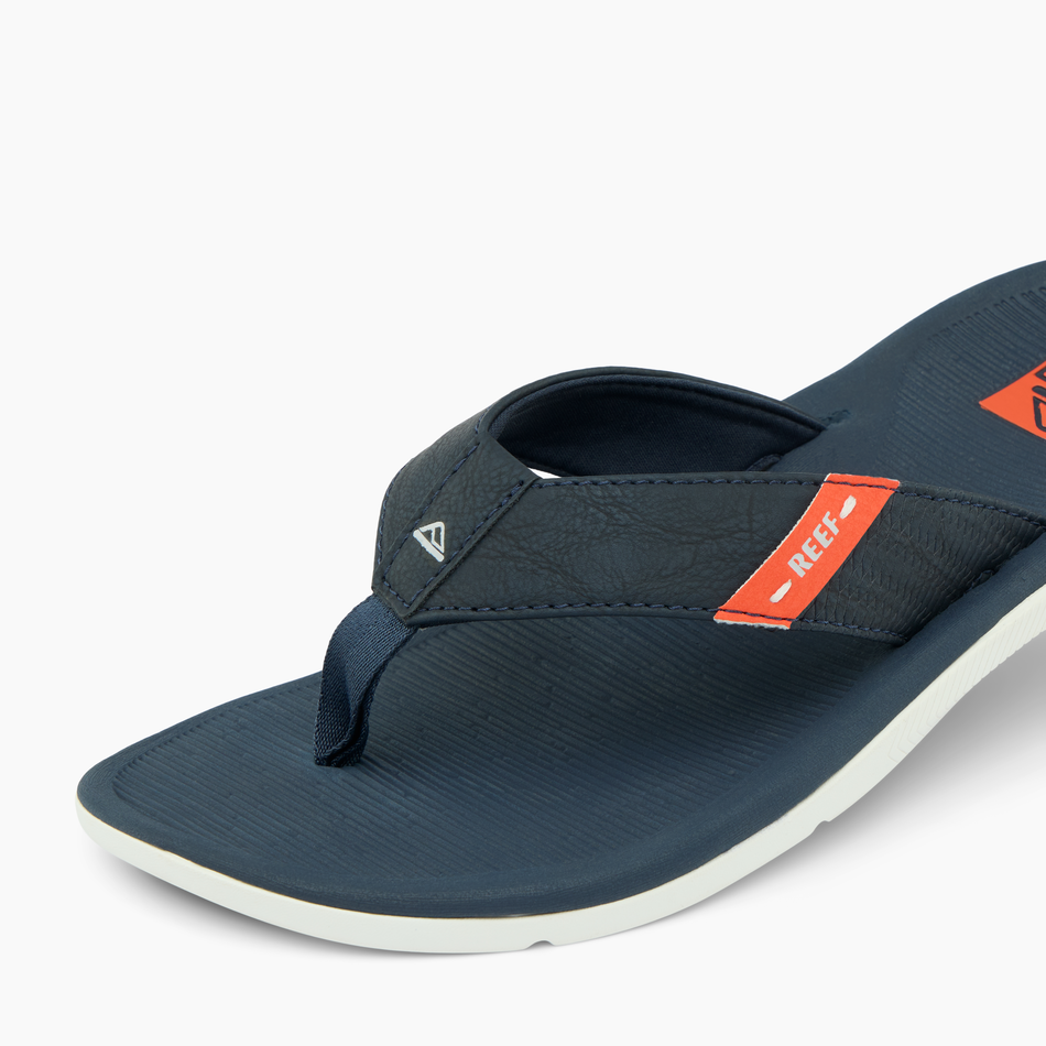 REEF REEF Santa Ana Sandal-Navy/White/Orange