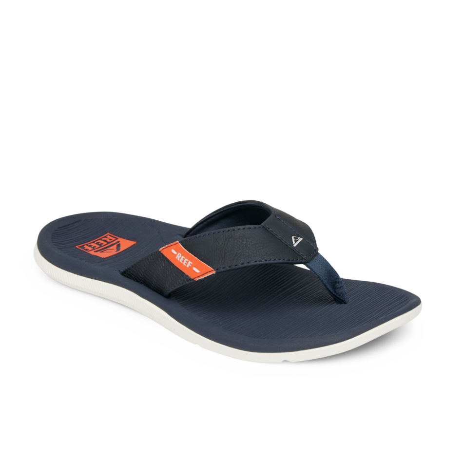 REEF REEF Santa Ana Sandal-Navy/White/Orange