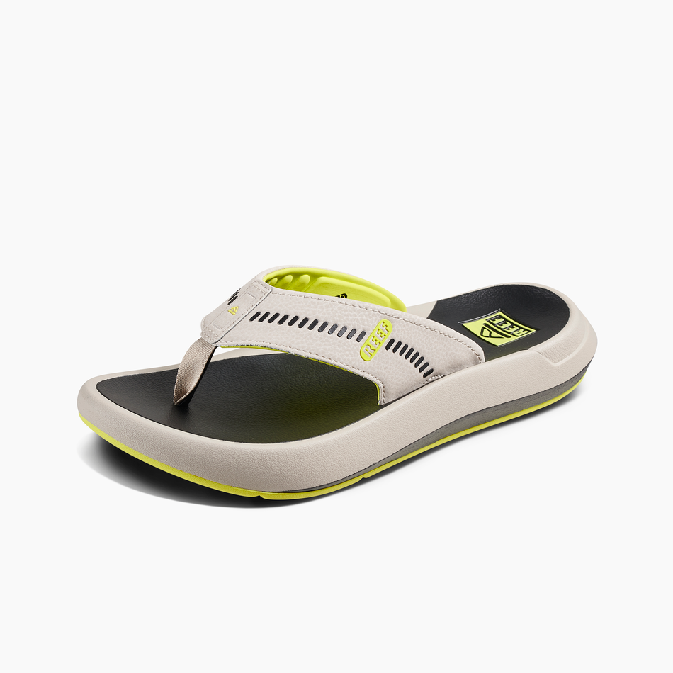 REEF Swellsole Cruiser Sandal-Grey/Lime