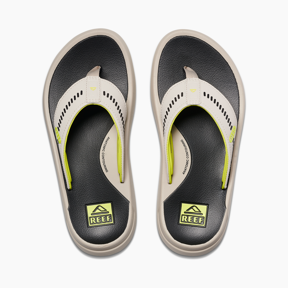 REEF Swellsole Cruiser Sandal-Grey/Lime
