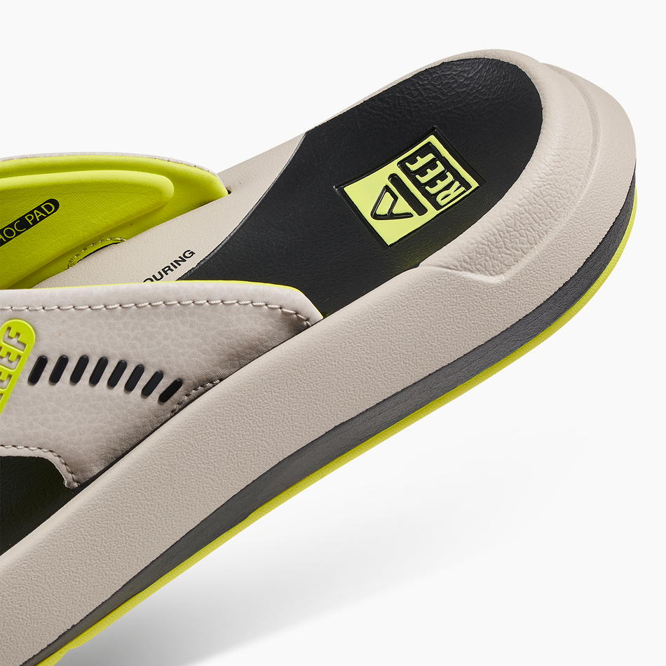 REEF Swellsole Cruiser Sandal-Grey/Lime