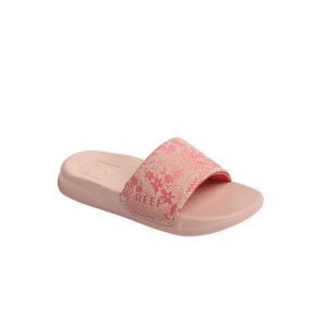 REEF Kids One Slide Sandal-Flower Field