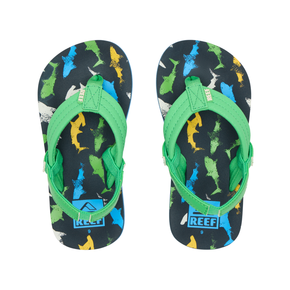 REEF Little Ahi Sandal-Multi Shark