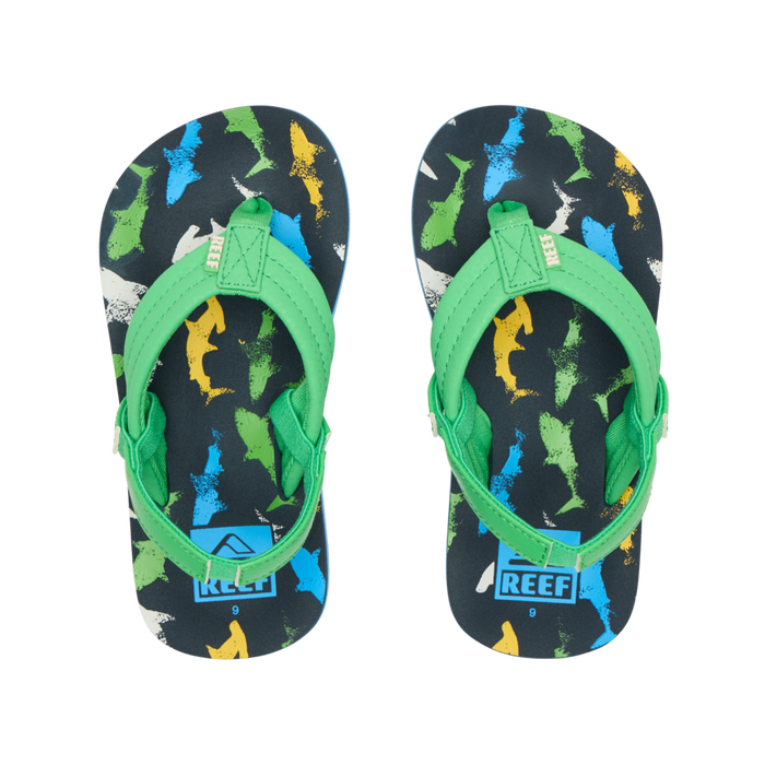 Reef Little Ahi Sandal-Multi Shark