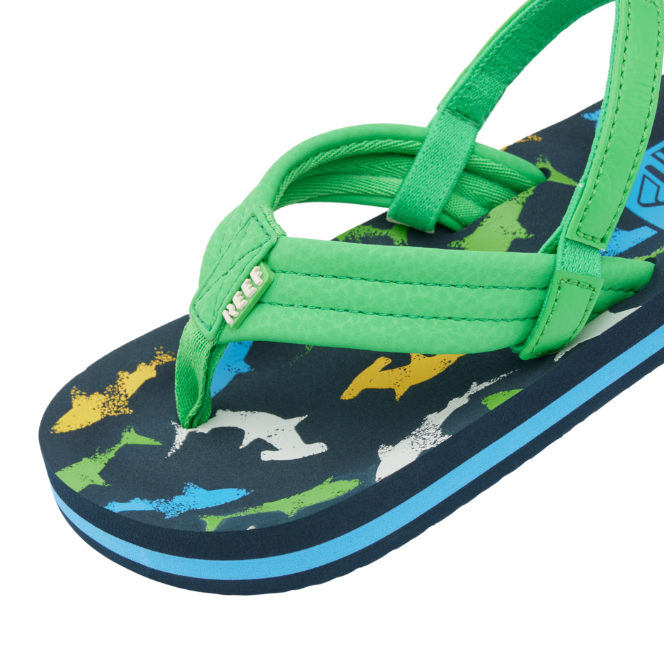 REEF Little Ahi Sandal-Multi Shark