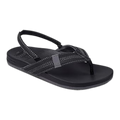 REEF Lil Cushion Phantom Sandal-Black