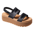 REEF Water Vista Higher Sandal-Black/Tan