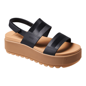 REEF Water Vista Higher Sandal-Black/Tan