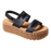 REEF Water Vista Higher Sandal-Black/Tan