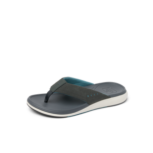 REEF Cushion Norte Sandal-Grey/Blue/Offwhite