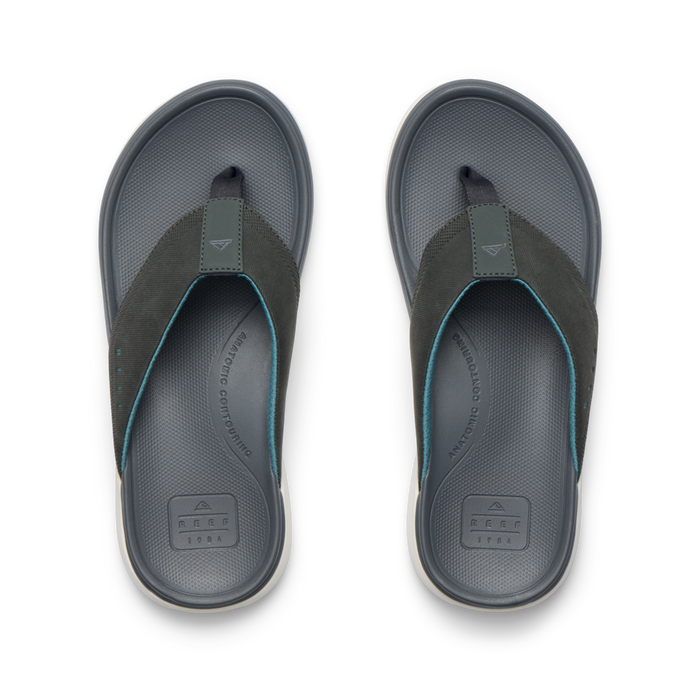 REEF Cushion Norte Sandal-Grey/Blue/Offwhite