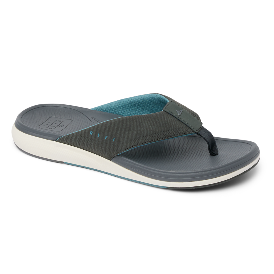 REEF Cushion Norte Sandal-Grey/Blue/Offwhite