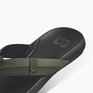 REEF Cushion Phantom 2.0 Sandal-Olive/Gum